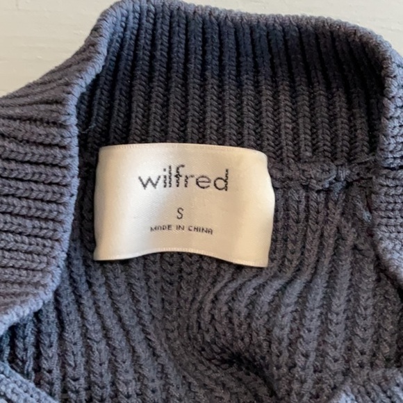 Wilfred Crevier Knit top in blue size S - Picture 5 of 6